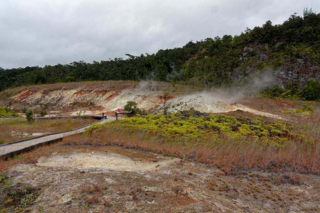 Sulfur banks, dans le parc des volcans d'Hawaii