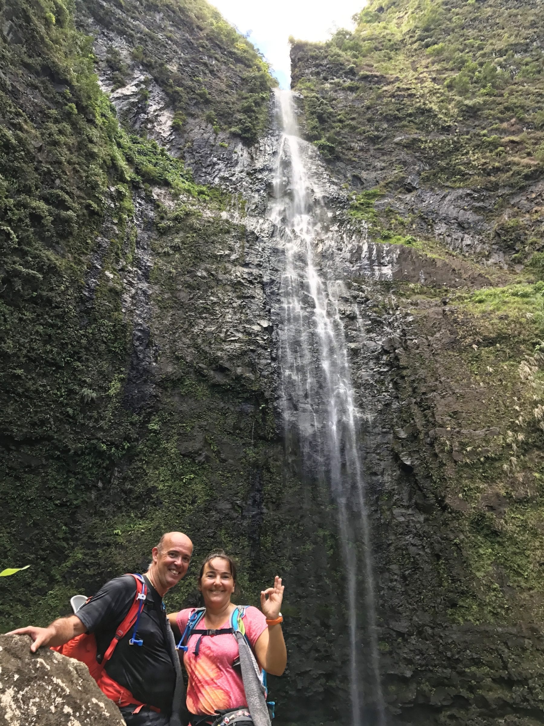 Un petit cocou de la chute de Hanakapi'ai Un petit cocou de la chute de Hanakapi'ai