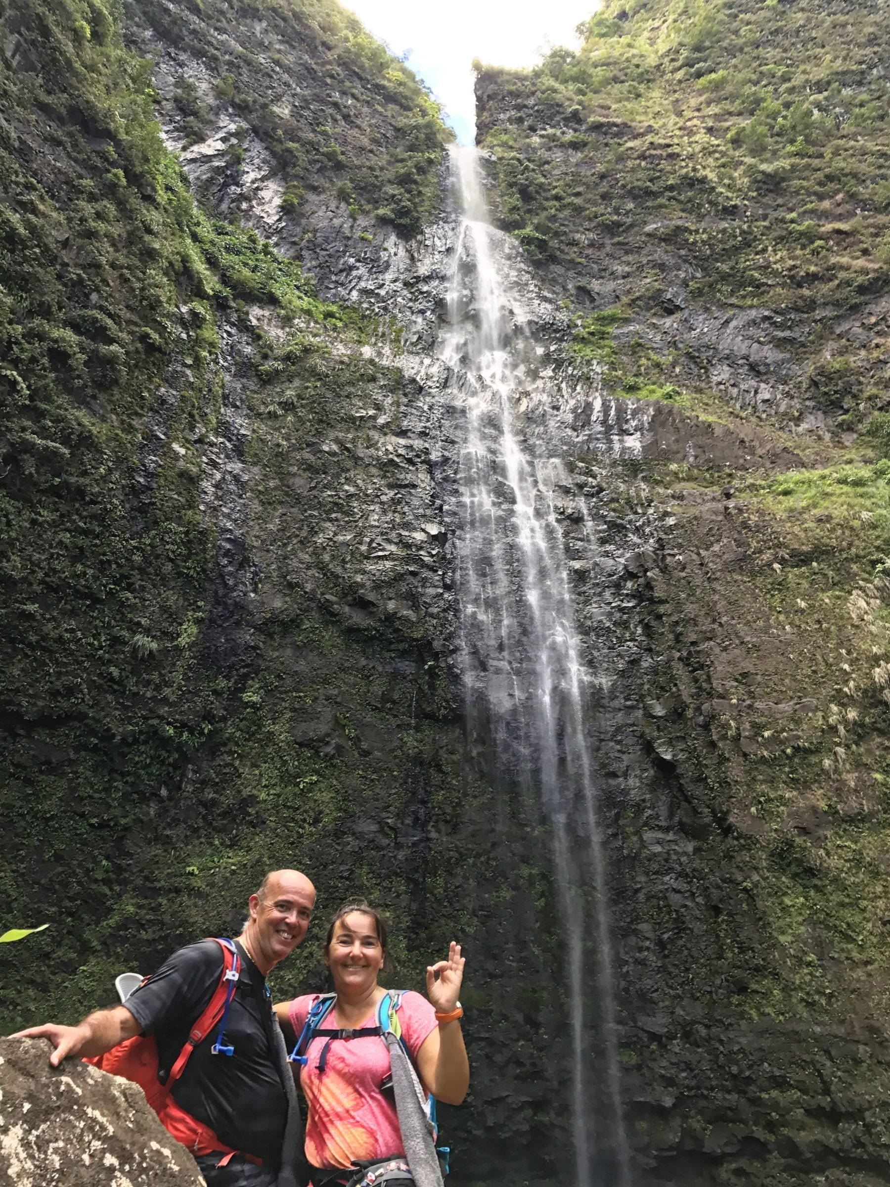 Un petit cocou de la chute de Hanakapi'ai