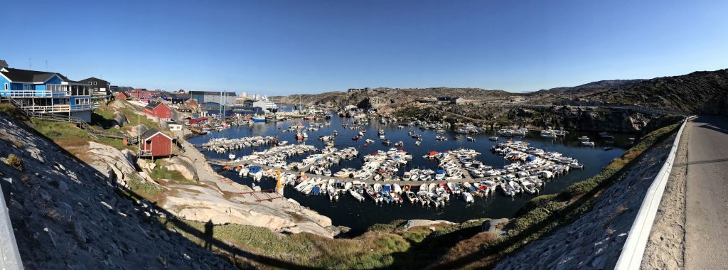 Le port d'Ilulissat Le port d'Ilulissat
