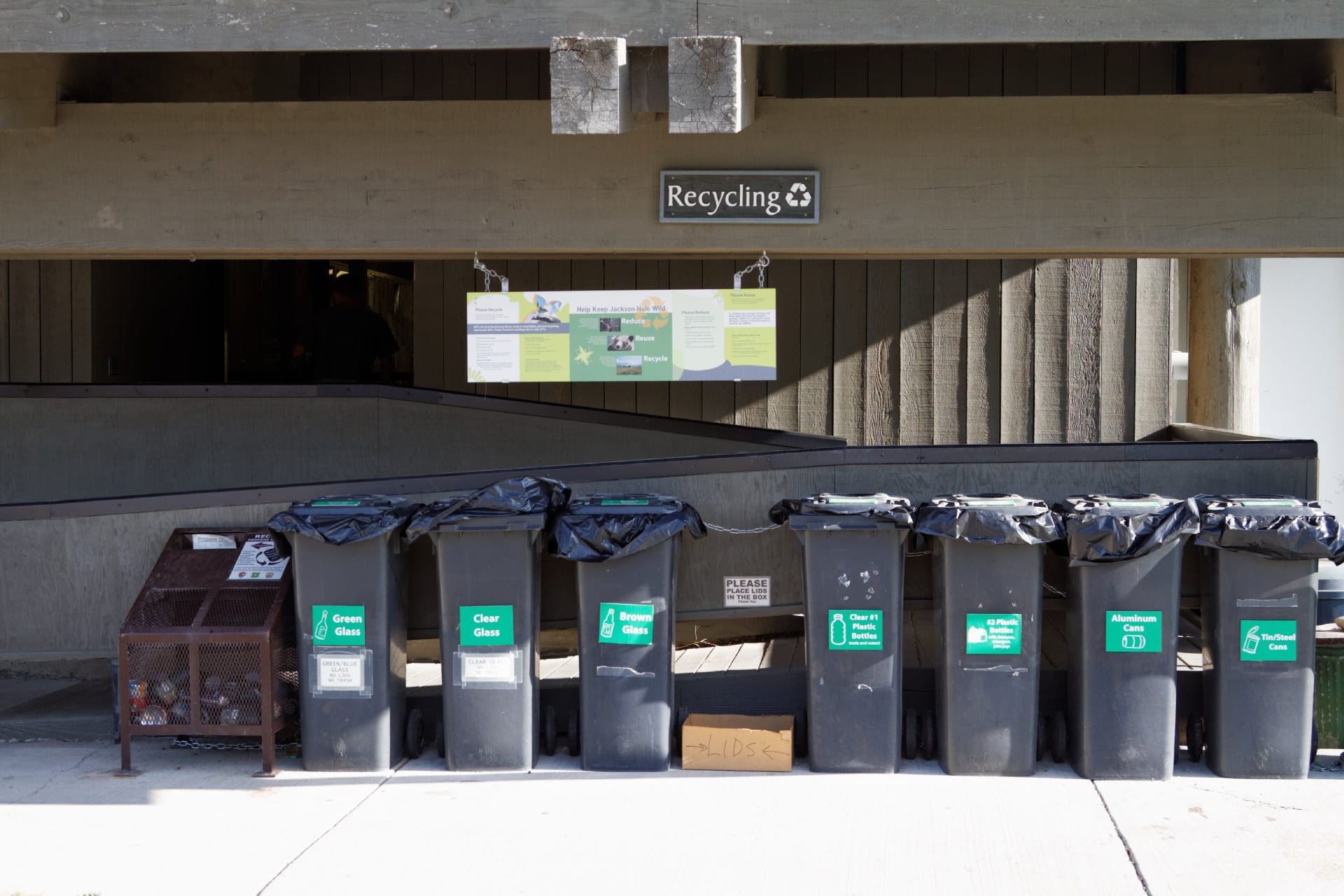 7 poubelles pour le recyclage